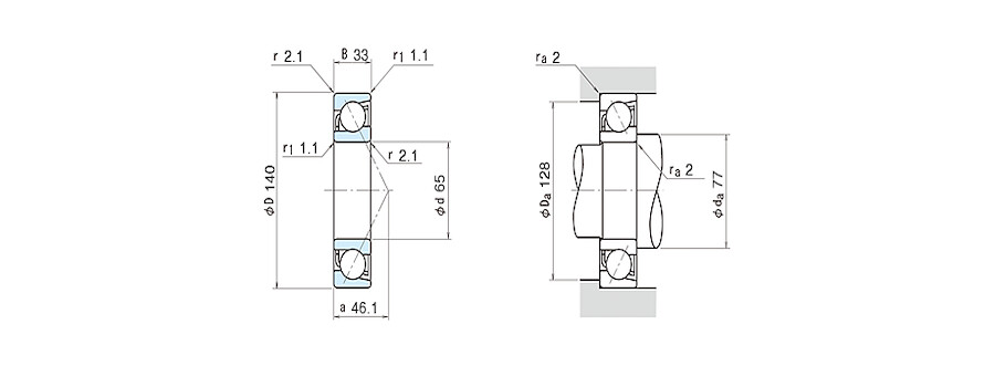 NSK Bearing 7313AW