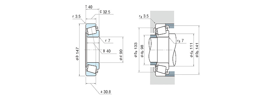 NSK Bearing HM218248/HM218210