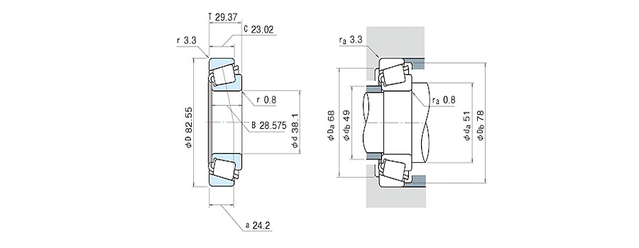 NSK Bearing HM801346/HM801310