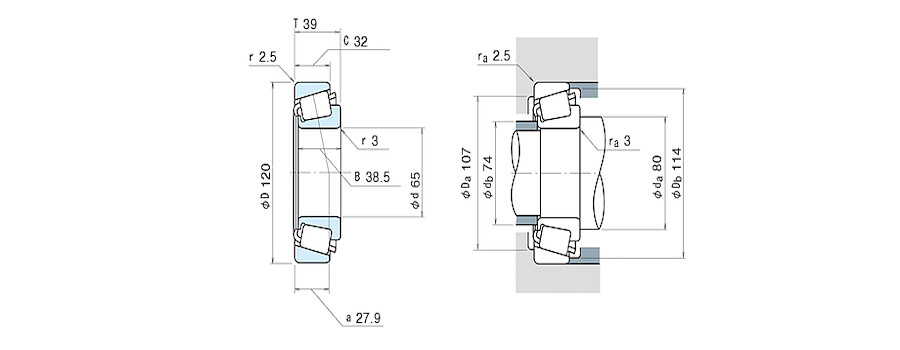 NSK Bearing JH211749/JH211710