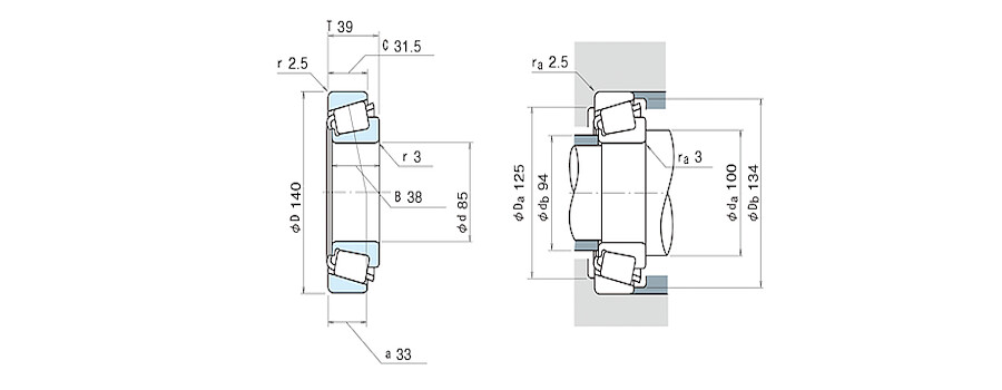 NSK Bearing JHM516849/JHM516810