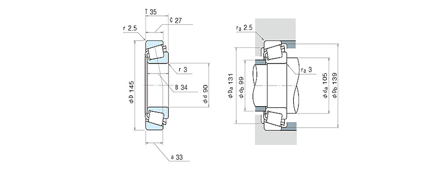 NSK Bearing JM718149/JM718110